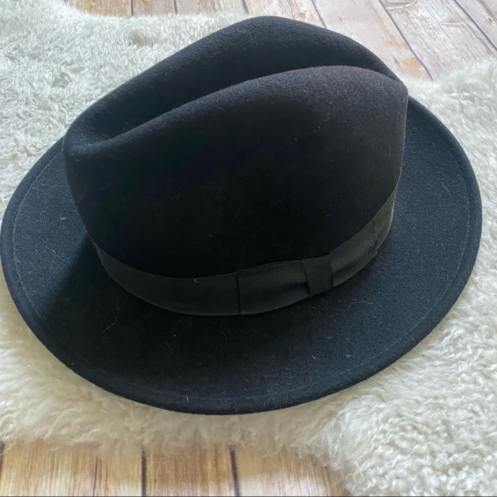 New York Hat Co. Black Wool Felt Hat